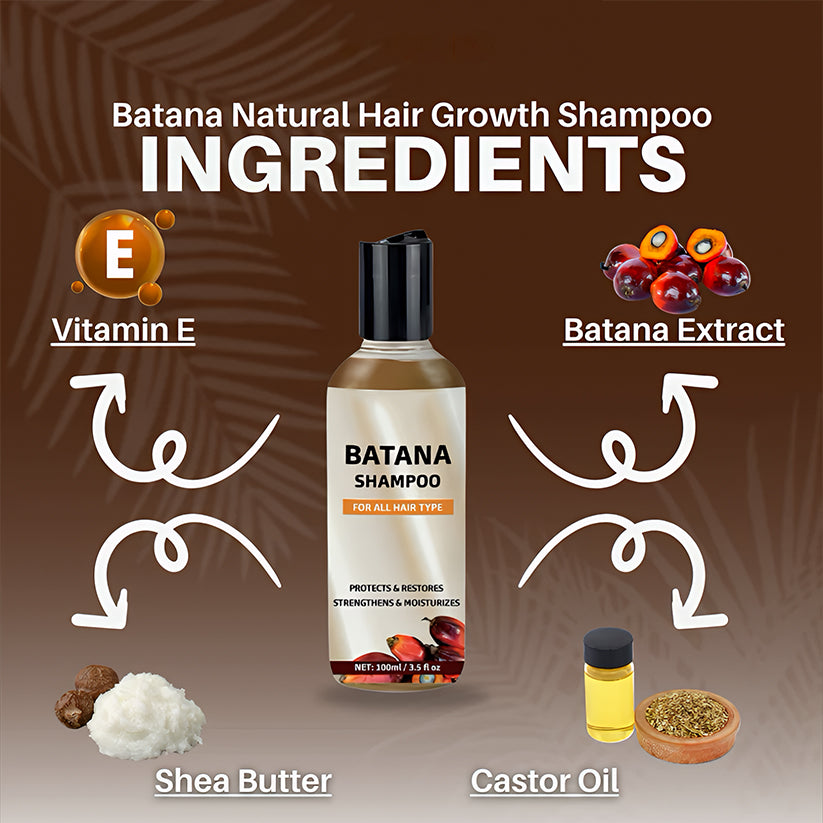 Batana Natural Hair Growth Shampoo