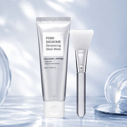 PDRN-Exosome Skinplaning Glaze Mask  with Silicone Brush