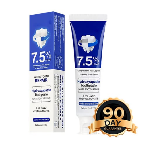 Fluoride-Free Hydroxyapatite Toothpaste