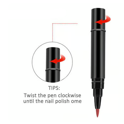 💅 Limited Time Buy 1 Get 1 Free ✨One Step Nail Gel Pen🎨Free handheld mini UV nail lamp💡