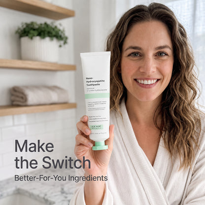 Nano-Hydroxyapatite Toothpaste, Fluoride Free Toothpaste, Appropriate for Sensitive Teeth🦷