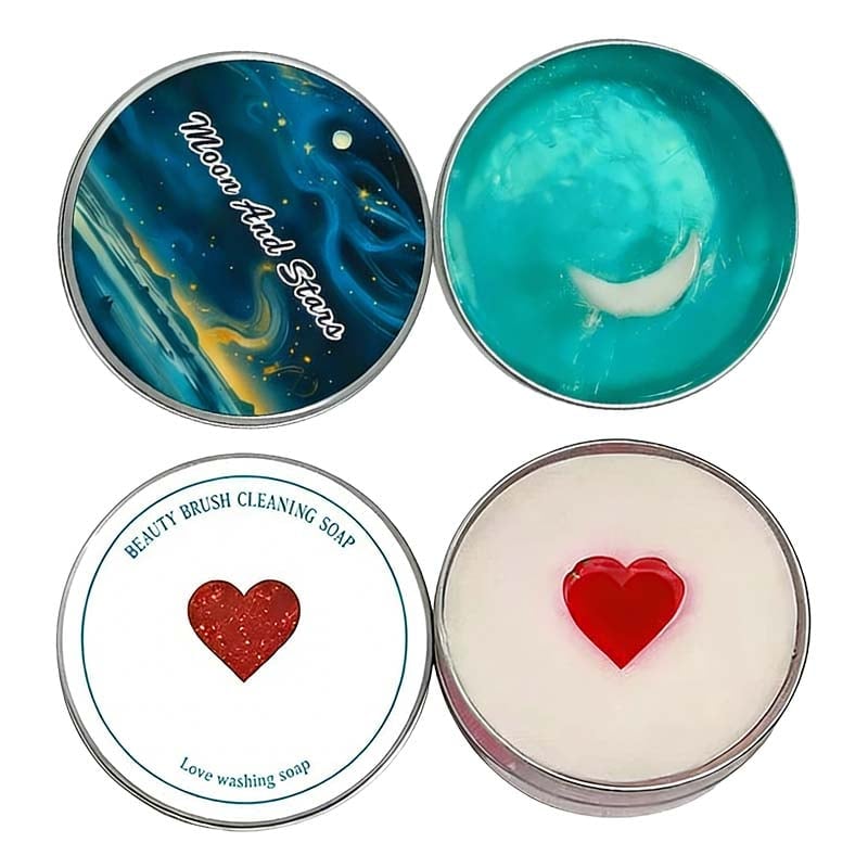 Silicone Makeup Brush Cleaning Pad with Soap