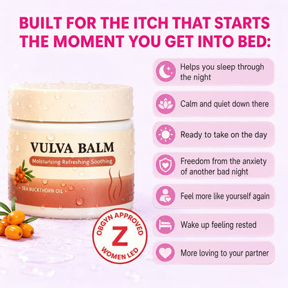 Viralaluna Relief Balm — Night-Time Care for Itching, Burning & Dryness