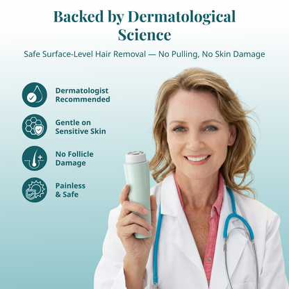Painless Hormonal Hair Remover - No Redness, No Thicker Regrowth